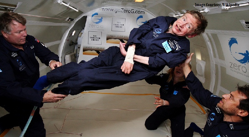 Stephen Hawking in Zero Gravity NASA